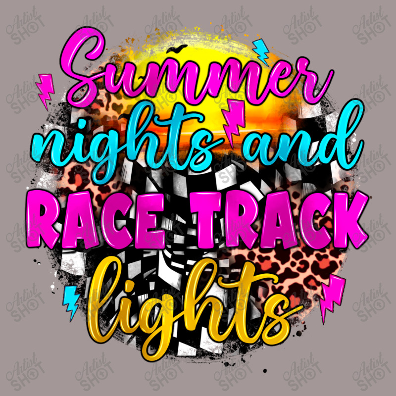 Summer Nights And Race Track Lights Vintage Hoodie by JahusDesignShop | Artistshot