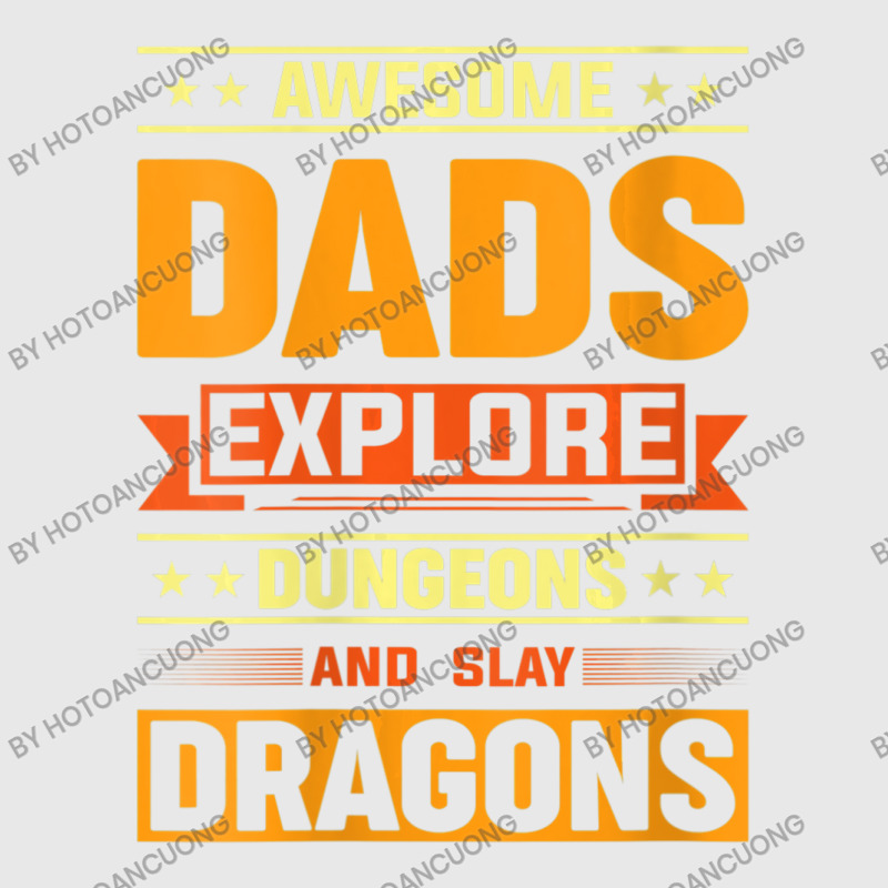 Womens Awesome Dads Explore Dungeons And Slay Dragon Rpg V-neck Baseball Cap by hotoancuong | Artistshot