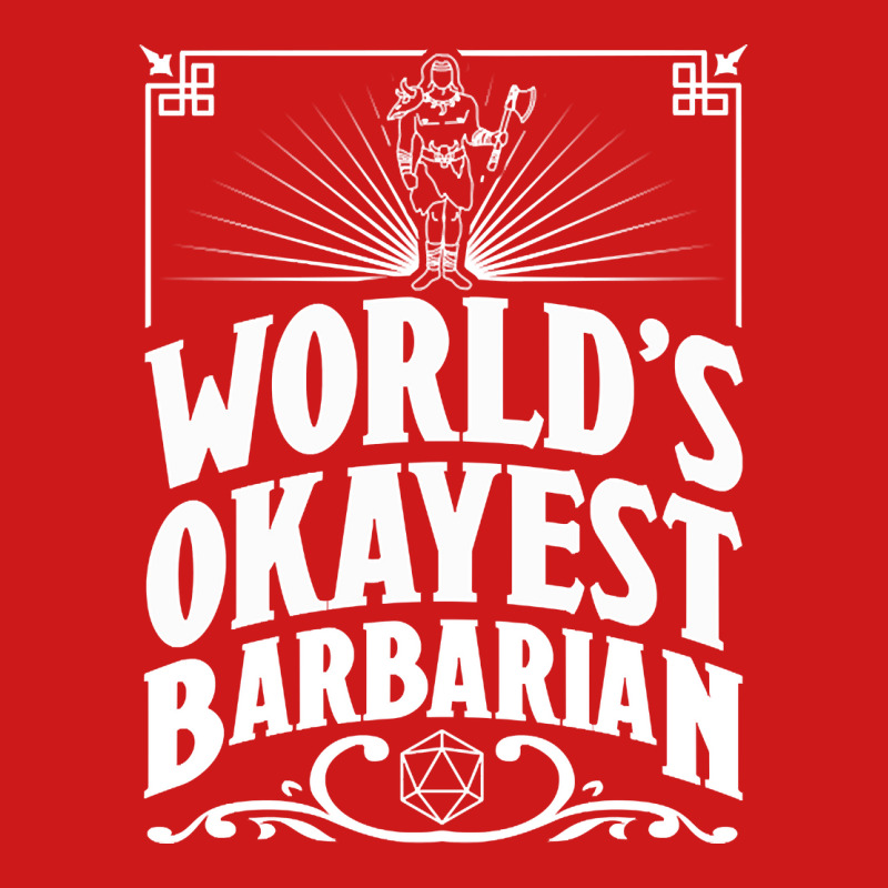 D&d Worlds Okayest Barbarian Baseball Cap by Kosdapen517 | Artistshot