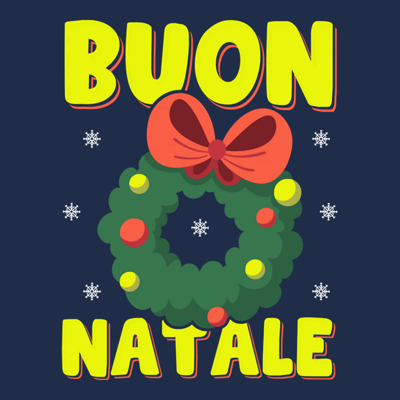 Buon Natale Italian Merry Christmas Wreath Merry Buon Natale Pullover Baseball Cap by zheralalumo | Artistshot