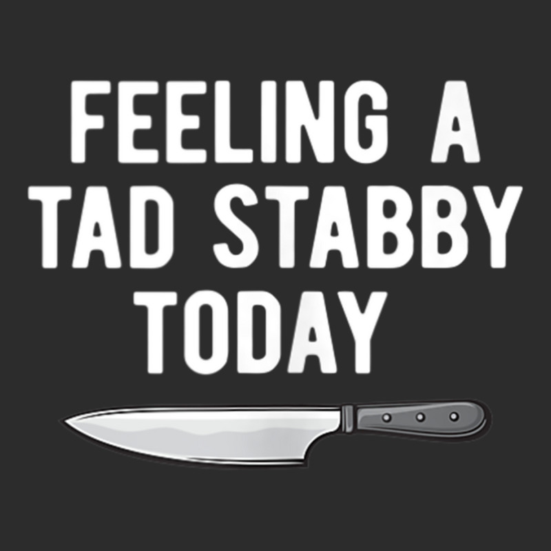 Feeling A Tad Stabby Today Funny Chef Cook Butcher Tank Top Baseball Cap by cm-arts | Artistshot