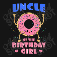 Uncle Of The Birthday Girl Donut Bday Party Tio Granduncle Mesh Cap | Artistshot