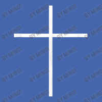 Minimalist White Christian Cross Simple Funeral Mesh Cap | Artistshot