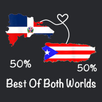 Half Puerto Rican Half Dominican Flag Map Combined Pr Rd T Shirt Trucker Cap | Artistshot