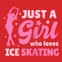 Just A Girl Who Loves Ice Skating Dance Funny Vintage Sports Trucker Cap | Artistshot