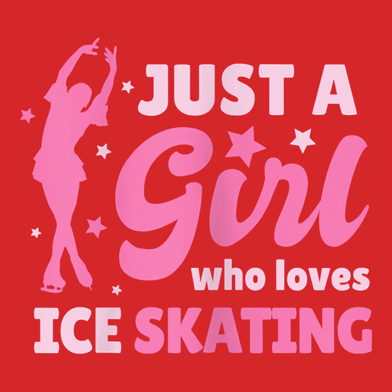 Just A Girl Who Loves Ice Skating Dance Funny Vintage Sports Trucker Cap by JoolsShamel | Artistshot