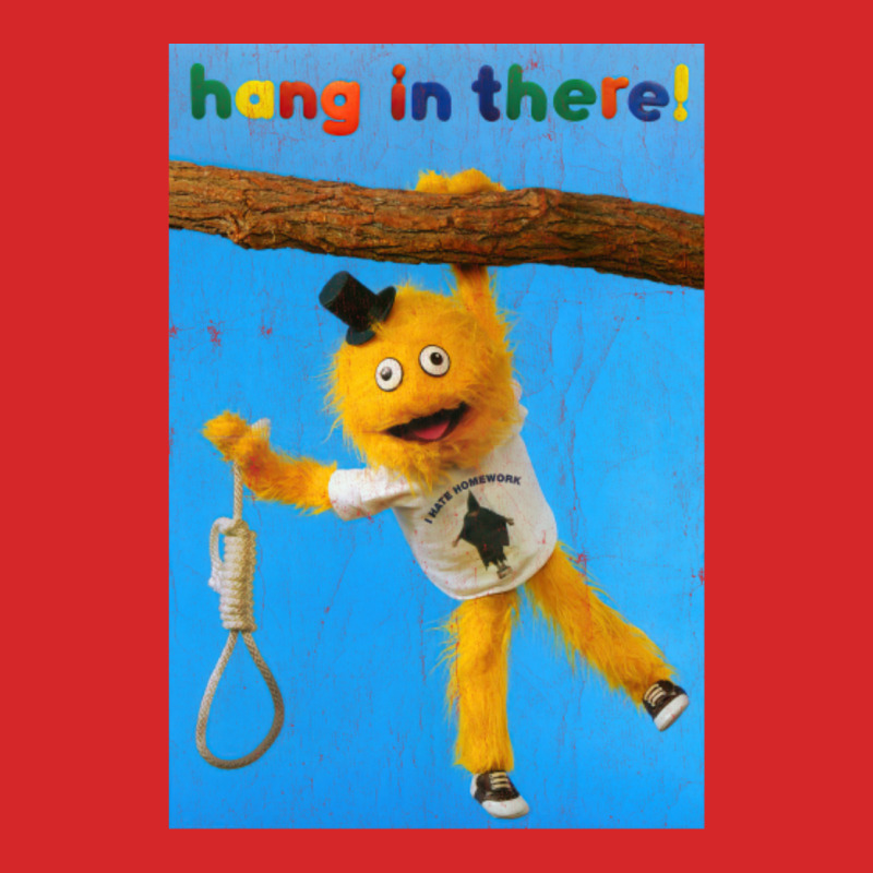 Wonder Showzen Chauncey Hang In There! Poster (distressed) Trucker Cap by Kenruhaea79 | Artistshot