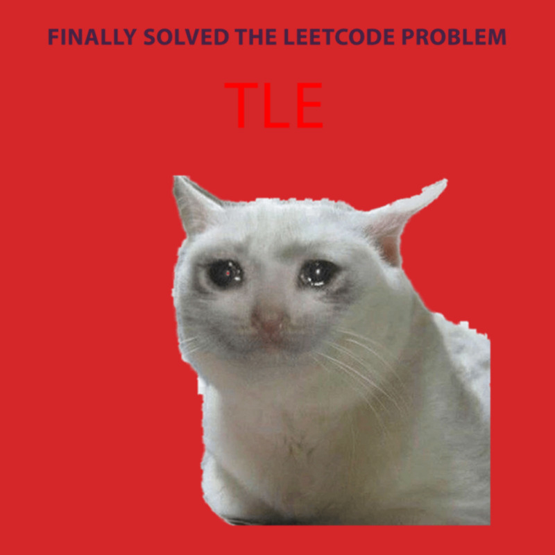 Leetcode Problem Crying Cat Meme Trucker Cap | Artistshot