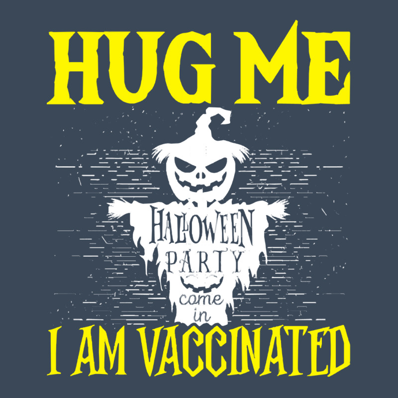 Halloween T  Shirt Halloween Scarecrow Hug Me I Am Vaccinated Costume Flat Bill Snapback Cap by cm-arts | Artistshot