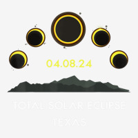 America Totality 04 08 24 Total Solar Eclipse 2024 Texas Flat Bill Snapback Cap | Artistshot