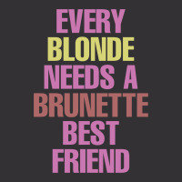 Every Blonde Needs A Brunette Best Friend Vintage Short | Artistshot