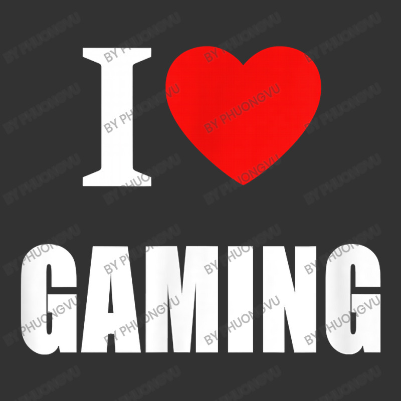 I Love Heart Gaming For Computer Console And Arcade Gamers T Shirt Baby Bodysuit by phuongvu | Artistshot