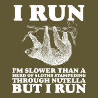 I Run. I'm Slower Than A Herd Of Sloths Stampeding Through Nutella Vintage Short | Artistshot