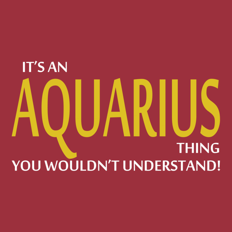 It's An Aquarius Thing, You Wouldn't Understand! Vintage Hoodie | Artistshot