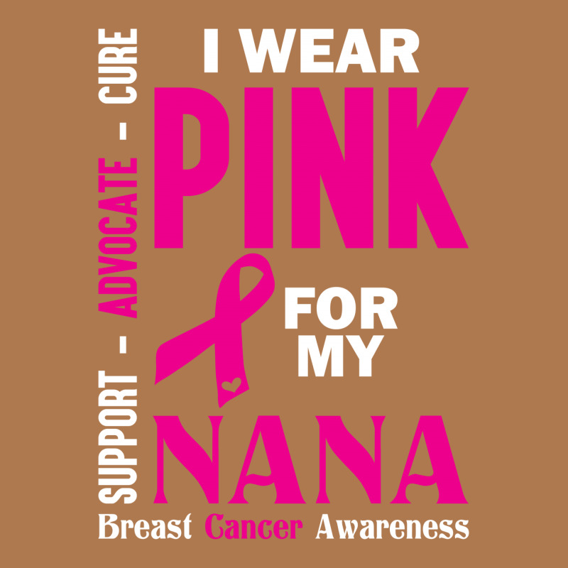 I Wear Pink For My Nana (breast Cancer Awareness) Vintage Short | Artistshot
