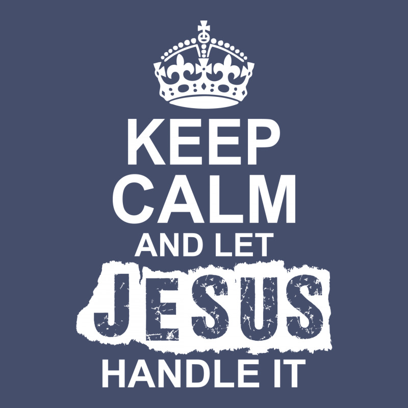 Keep Calm And Let Jesus Handle It Vintage Short | Artistshot