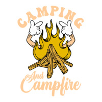 Camping And Campfire Take Out Paper Bag - 14 X 10 X 15 1/2 | Artistshot