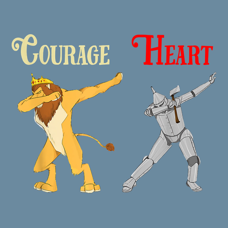 Cowardly Lion Courage Tin Man Heart Shirt Wizard Of Oz Tee Urban Heavy T-shirt | Artistshot