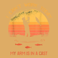 Fisherman, I Can't Work Today My Arm In A Cast Funny Fishing T Shirt Urban Heavy T-shirt | Artistshot