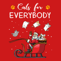 Cats For Everybody Christmas Cute Cat Cats For Everybody Christmas Cut Baseball Cap | Artistshot