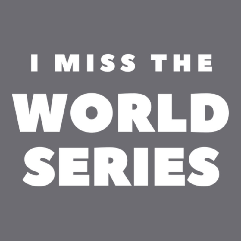 I Miss The World Series Mesh Cap | Artistshot