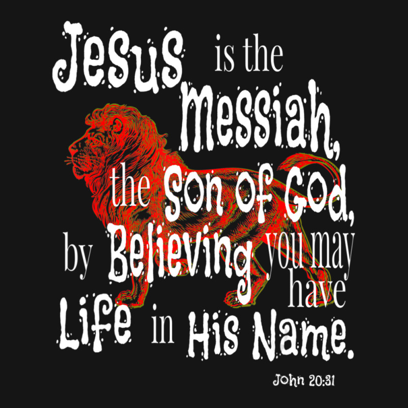 John 2031 Wild Vbs Jesus Is Messiah Mesh cap by thangdinhsinhelf | Artistshot