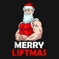 Merry Liftmas Christmas Santa Lifting Bodybuilding Workout Tank Top Mesh Cap | Artistshot