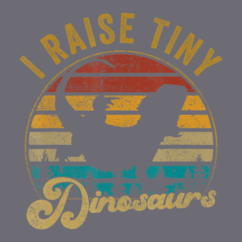 I Raise Tiny Dinosaur Vintage Retro 70s Bearded Dragon Mesh cap by Kosdapen517 | Artistshot