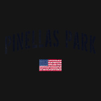 Patriotic Usa Flag Stencil Pinellas Park Fl T Shirt Mesh Cap | Artistshot