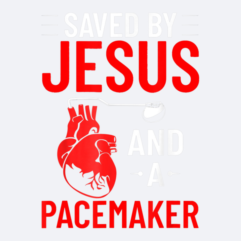 Saved By Jesus And A Pacemaker Heart Disease Awareness Trucker Cap | Artistshot