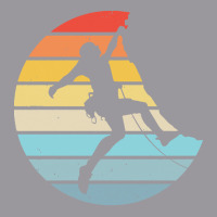 Bouldering T  Shirt Bouldering Silhouette On A Distressed Retro Sunset Adjustable Baseball Cap | Artistshot