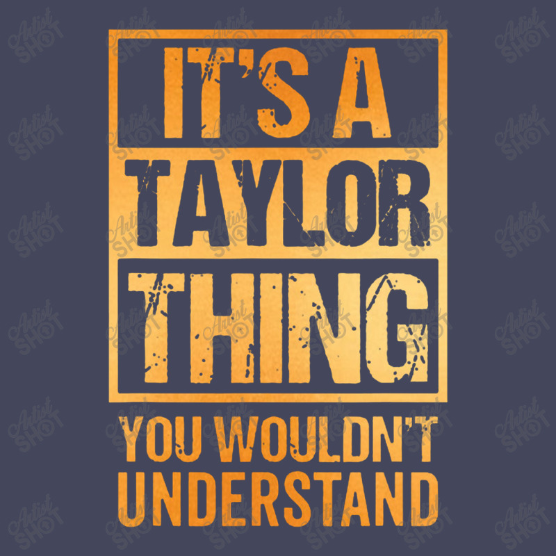 It's A Taylor Thing You Wouldn't Understand Adjustable Baseball Cap by nashruna | Artistshot