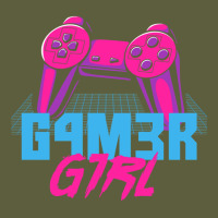 Retro Gamer Girl Vaporwave Leet Leetspeak Gifts Camo Snapback | Artistshot