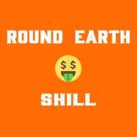 Round Earth Shill Tee Funny Anti Flat Earth T Shirt Adjustable Baseball Cap | Artistshot