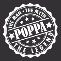 Poppa The Man The Myth The Legend Vintage Hoodie | Artistshot