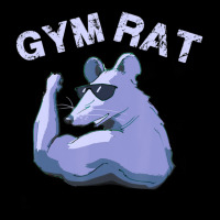 Gym Rat Work Out, Weight Lifting Cross Train Flat Bill Snapback Cap | Artistshot