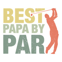 Funny Best Papa By Par Father S Day Golf  Gift Grandpa Cub Paper Bag - 8 X 4 1/2 X 10 1/4 | Artistshot