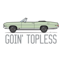 Goin Topless Sea Foam Green Cub Paper Bag - 8 X 4 1/2 X 10 1/4 | Artistshot