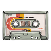 Bananarama - Classic Casette Retro Design Double Wine Paper Bag - 6 1/2 X 3 1/2 X 12 3/8 | Artistshot