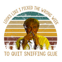 Looks Like I Picked The Week To Quit Sniffing Glue Mart Paper Bag -13 X 7 X 17 | Artistshot