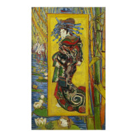 Van Gogh Courtesan Yaballe Drop Shirt T Shirt Mart Paper Bag -13 X 7 X 17 | Artistshot