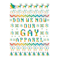 Don We Now Our Gay Apparel Lgbt Ugly Christmas Sweater   Hol Queen Paper Bag - 16 X 6 X 19 1/4 | Artistshot