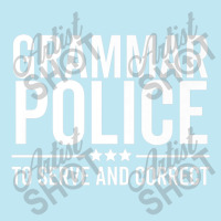 Police Grammar Police To Serve And Correct Funny Book Literature Urban Heavy T-shirt | Artistshot