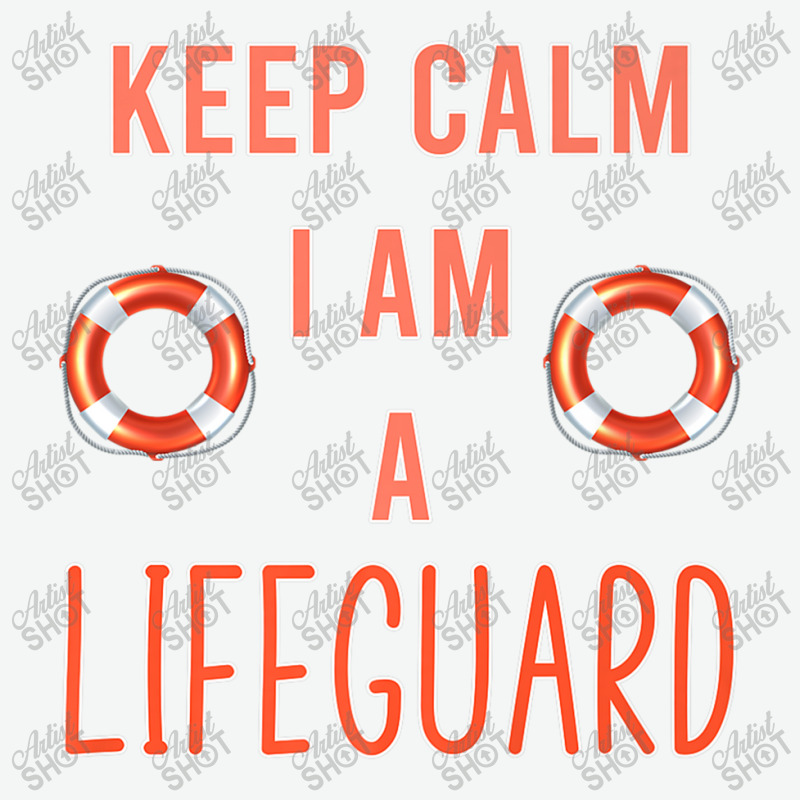 Police Keep Calm I Am A Life Guard Seashore Marine Police Duty Urban Heavy T-shirt | Artistshot