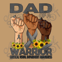 Womens Hand Dad Of A Warrior Corticalisual Impairment Urban Pullover Hoodie | Artistshot