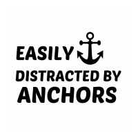 Anchors Easily Distracted Unisex Hoodie | Artistshot