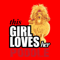 This Girl Loves Her Poodle Bomber Jacket | Artistshot