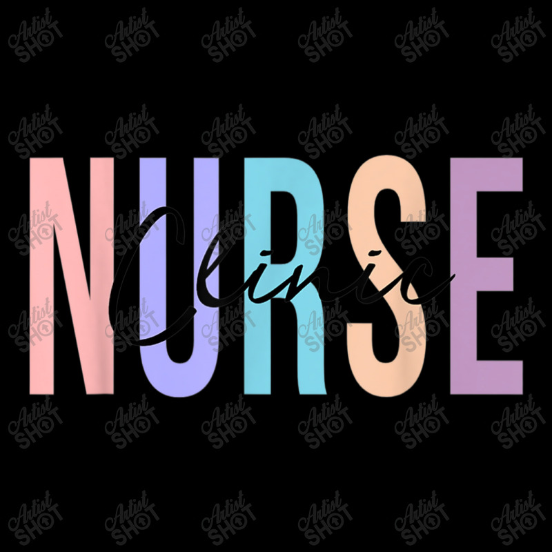 Clinic Nurse Future Nurse Registered Nurse Rn Maternity Scoop Neck T-shirt | Artistshot