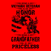 Being A Veteran Is An Honor But A Grandfather Is Priceless Bomber Jacket | Artistshot