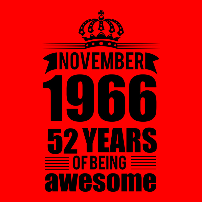 November 1966 52 Years Of Being Awesome Bomber Jacket | Artistshot